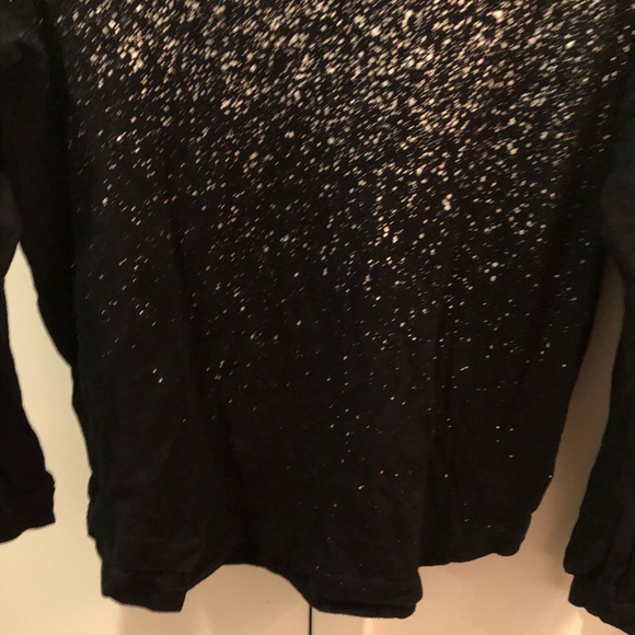 ⛔️SOLD⛔️ Splendid 🖤 Unique Embellished Long-Sleeve Top - Picture 6 of 10